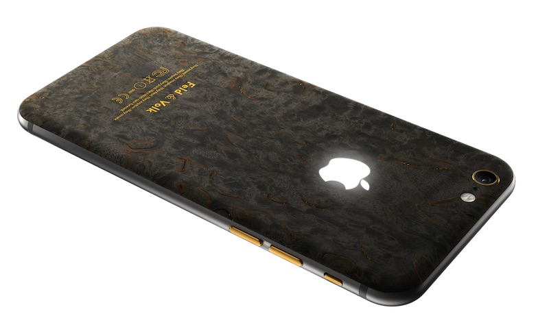 奢華定制版iPhone 6曝光：鱷魚皮、藍寶石后殼