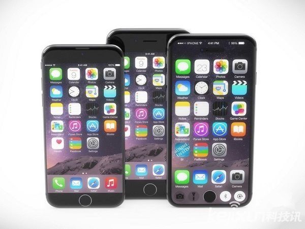 iPhone 7概念渲染圖曝光 采用無邊框設計