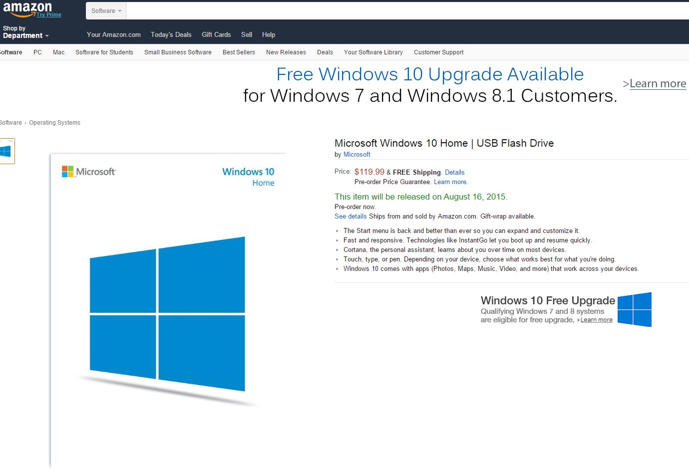 Windows 10 U盤