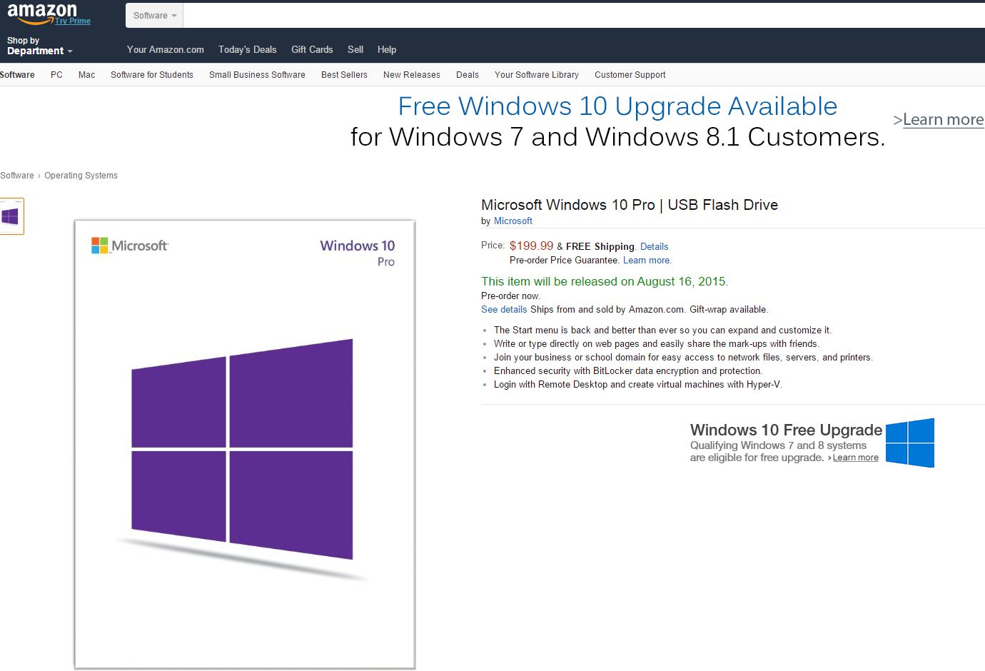 Windows 10 U盤