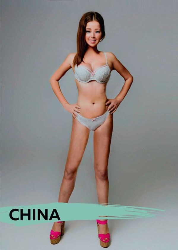 從PS泳裝美女看各國審美 中國設計師大亮
