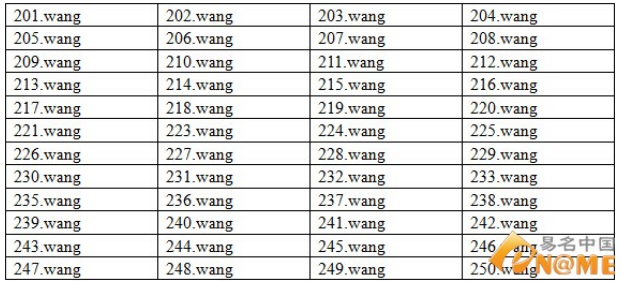 .wang域名 域名投資 .wang域名注冊(cè)