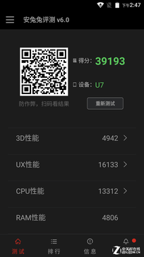 聯(lián)發(fā)科八核支持指紋 有糖手機U7評測 