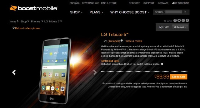1GB<a href=/tags/2778-0.html target=_blank class=infotextkey>內(nèi)存</a>+驍龍210 LG K7售價99.99美元 