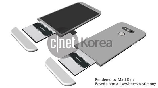 LG G5真機曝光 驍龍820+大玩黑科技 