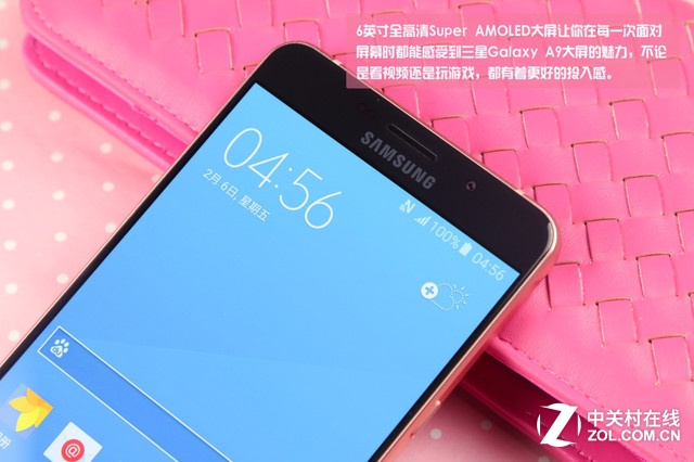突破性外觀設計 粉色三星Galaxy A9圖賞