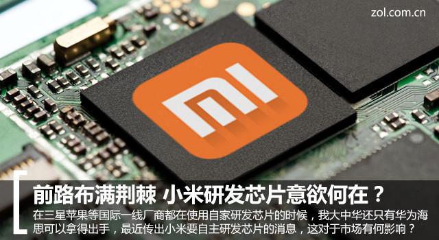 前路布滿(mǎn)荊棘 小米研發(fā)芯片意欲何在？ 