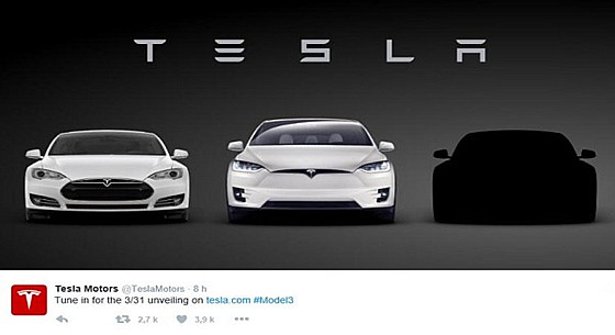 特斯拉正式發布Model 3：全球粉絲瘋了！