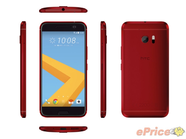 這會是"中國紅"嗎 紅色HTC 10多角度曝光 