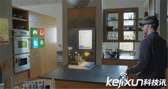 AR竟完虐VR技術？微軟HoloLens演示