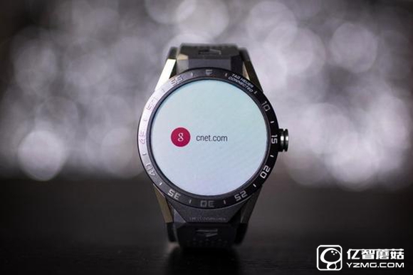 豪雅Android Wear鈦金屬智能手表圖賞