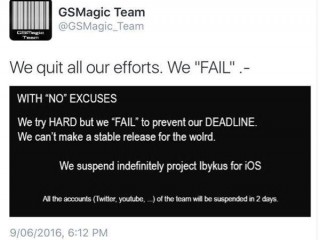 iOS9.3.X完美越獄無(wú)望   希臘越獄團(tuán)隊(duì)正式宣布放棄