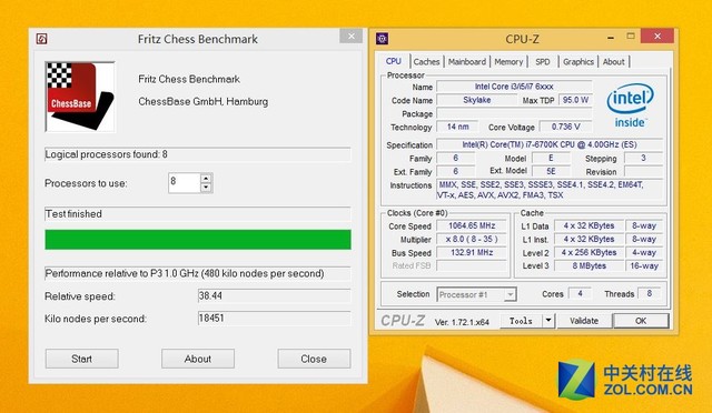Skylake水冷超頻測(cè)試 