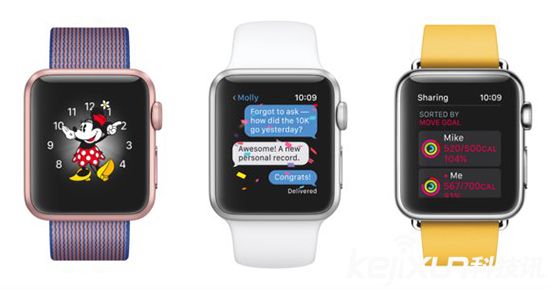 蘋果iOS10核心應用開放 watchOS成為伴娘