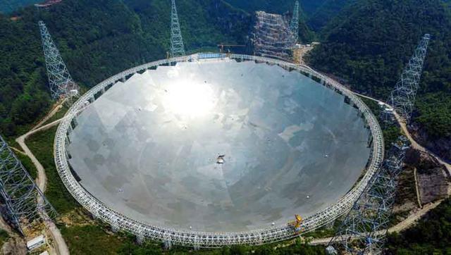 世界最強射電望遠鏡竣工 FAST“天眼”落戶中國