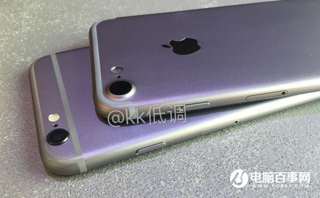 iPhone7與iPhone 6s真機對比圖來了！