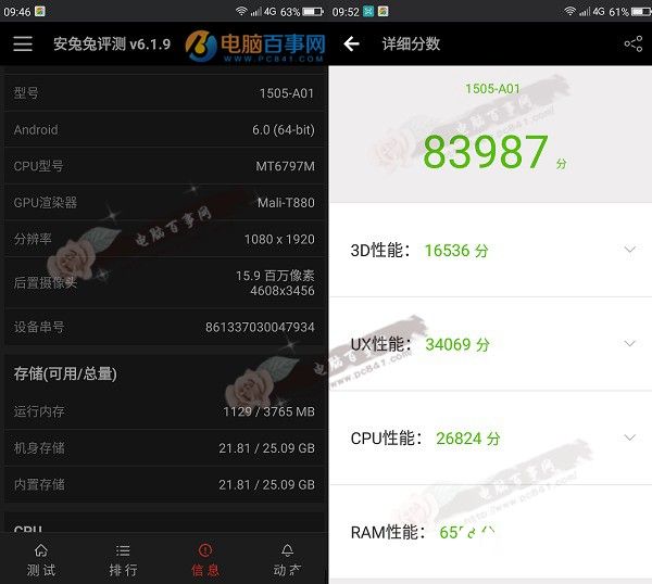 360手機N4S和魅藍Note3性能哪個好 跑分對比