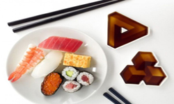 Soy Shape醬料碟：美食與好玩的視覺錯覺（視頻）