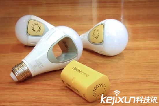 BeON智能燈泡：照明防火防盜三合一