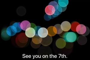 蘋果發(fā)邀請函 確認(rèn)iPhone7 9月7日發(fā)布