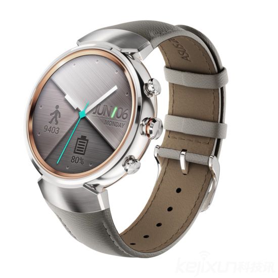華碩發(fā)布圓款智能手表ZenWatch 3 顏值巔峰！