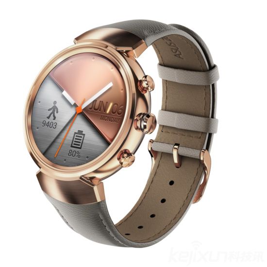 華碩發布圓款智能手表ZenWatch 3 顏值巔峰！