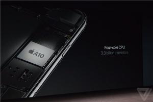 蘋果A10 Fusion正式發布：四核CPU比A9快40%，GPU快50%
