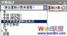Word2003怎么樣統(tǒng)計字數(shù)、行數(shù)和符號