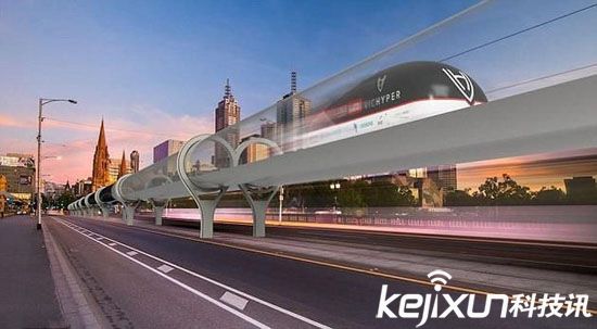 馬斯克超級高鐵原型設計：磁力運行時速760英里