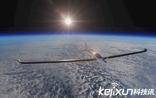 太陽能飛機將飛向太空邊緣 計劃2018年首飛