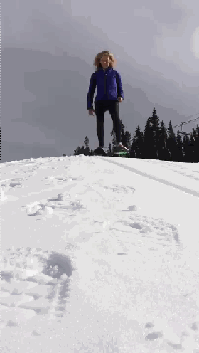 這款雪鞋能讓你在雪上飛奔 就是穿出去有點尷尬