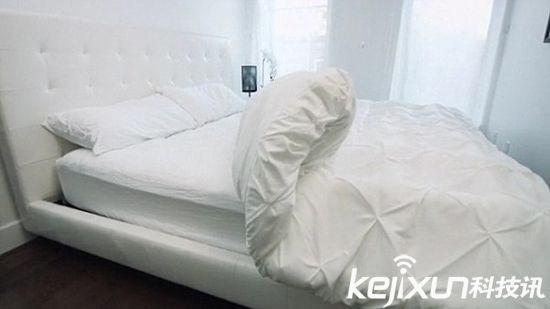可自動鋪床的智能羽絨被 懶人必備用品