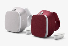谷歌Daydream View VR限量版發貨 緋紅色與雪白色兩款