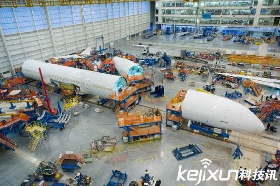 波音787-10夢幻客機開始裝配 明年首飛