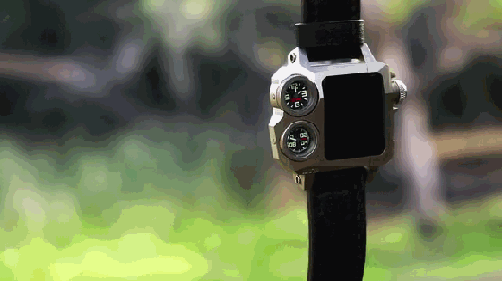 Apple Watch也有保護殼了 看著硬朗還有指南針