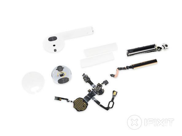 AirPods無線耳機拆解 拆開就相當于扔了