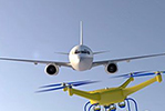 無(wú)人機(jī)撞客機(jī)沉冤昭雪 雷達(dá)凹陷系氣流壓力造成
