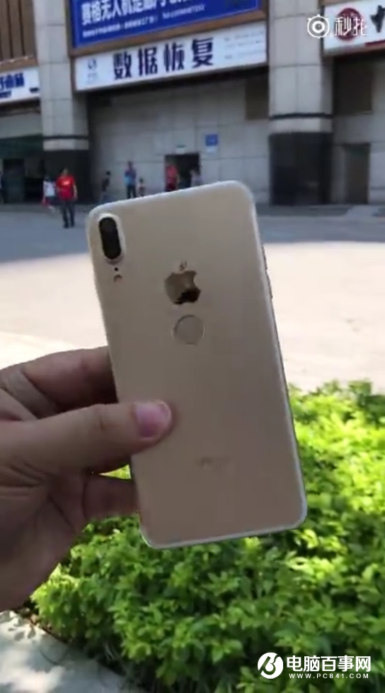 國產(chǎn)iPhone 8真機(jī)上手視頻曝光：背部指紋