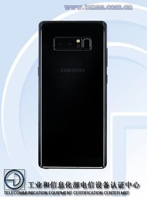 三星蓋樂世Note 8國行版下月發布 售價6288元起（圖片引自工信部）