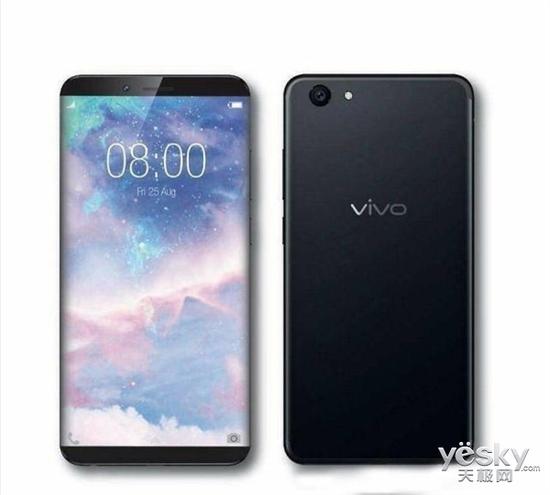 全面屏手機vivo X20曝光：支持DSP逆光拍攝