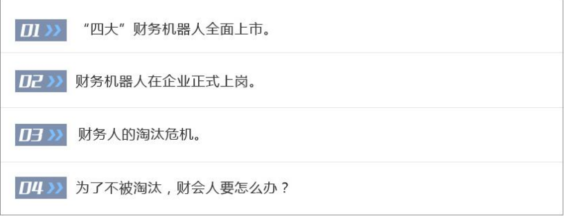 聚焦 財務(wù)機器人全面上市 財務(wù)人的淘汰危機真的來了！