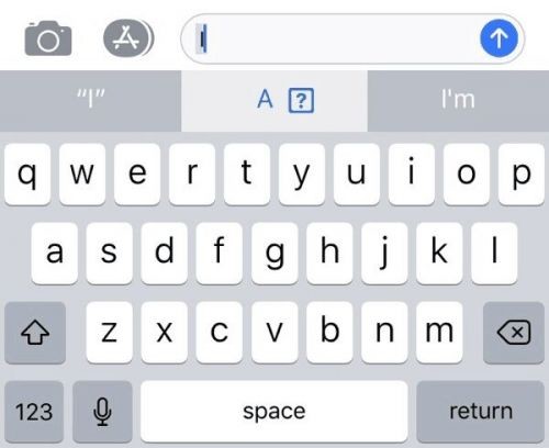 iOS 11再出現(xiàn)新BUG 輸入字母I竟然自動變成