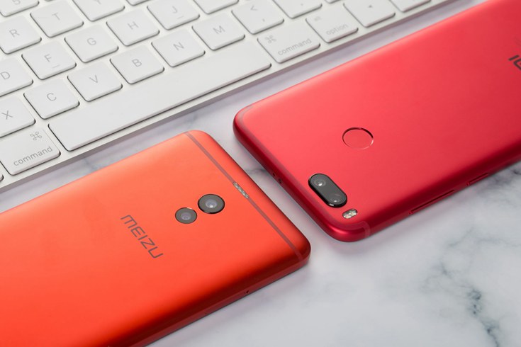 小米5X紅色版和魅藍Note6猩焰紅對比圖賞 哪個好看？