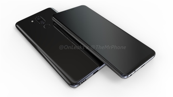 LG G7新機(jī)外形360°曝光：驍龍845+后置雙攝+指紋識(shí)別