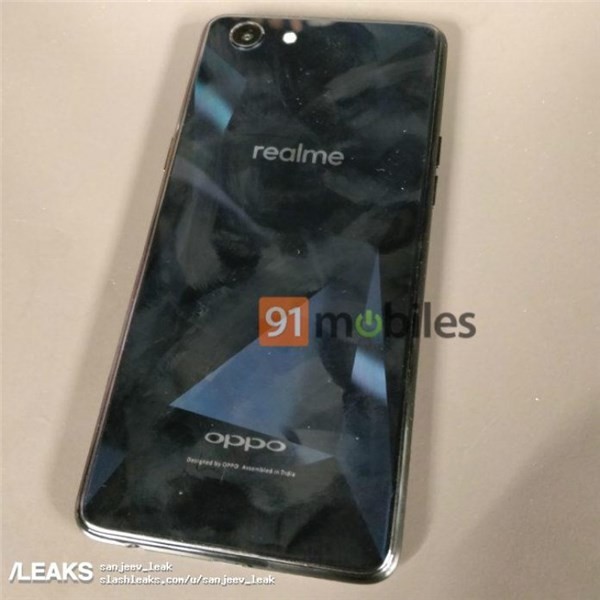 網傳Realme 1真機
