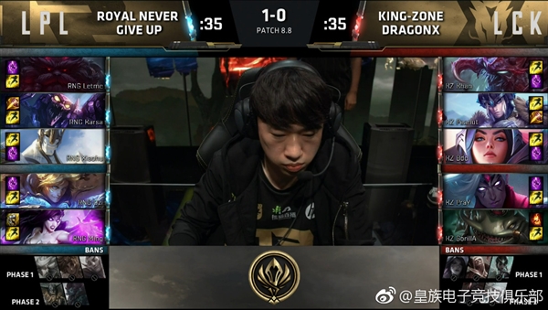 RNG斬獲《英雄聯盟》MSI 2018總冠軍！3:1擊敗韓國KZ戰隊
