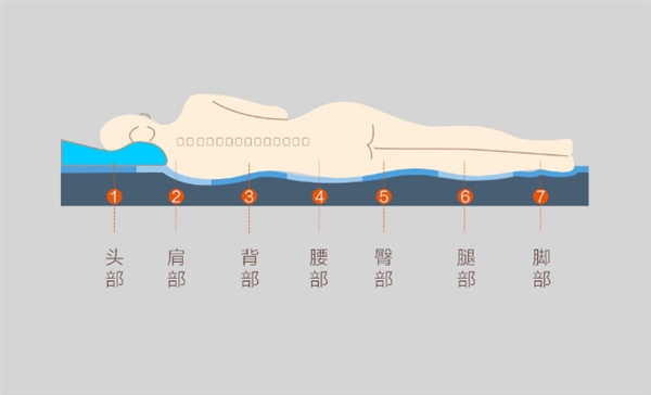 999元起！小米眾籌8H乳膠床墊R1發布：七分區設計