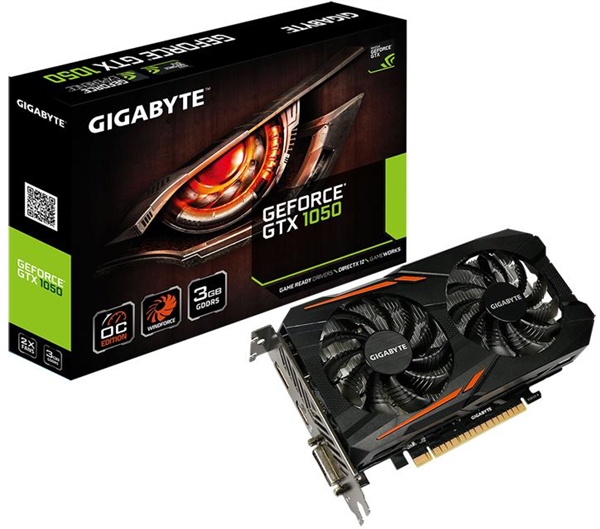 技嘉GTX 1050 3GB上架：16nm工藝、頻率接近1.6GHz