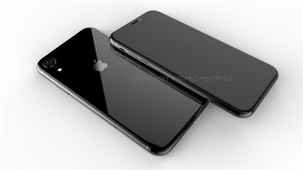 6.1寸iPhone渲染圖流出：劉海屏+單攝像頭