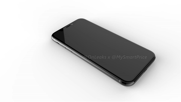 6.1寸iPhone渲染圖流出：劉海屏+單攝像頭